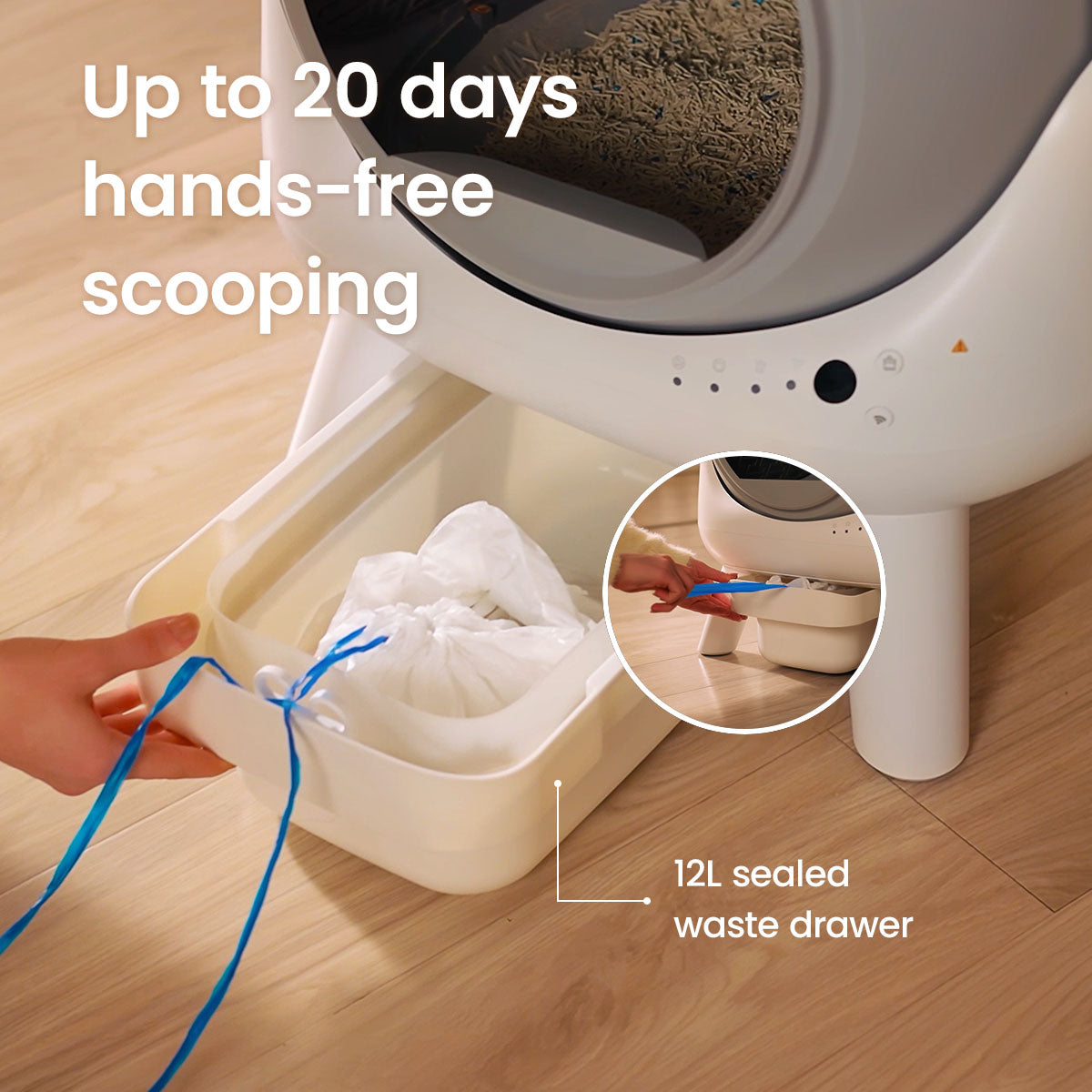 Els Pet Orbitie Self Cleaning Litter Box Love Lasts Long Bundle