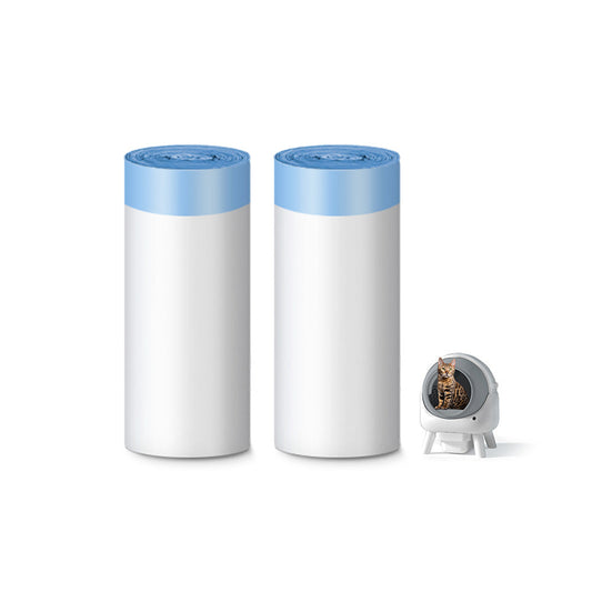 ELS PET Orbitie Cat Litter Box Liners with Drawstrings, Easy-Close, Leak-Proof Bags,40 Count