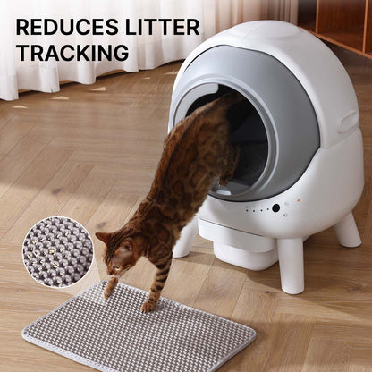 ELS PET Replaced Cat Litter Box Mat for Orbitie/Spaceship Automatic Cat Litter Box, Waterproof Pad (Gray)
