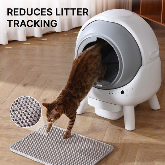 ELS PET Replaced Cat Litter Box Mat for Orbitie/Spaceship Automatic Cat Litter Box, Waterproof Pad (Gray)